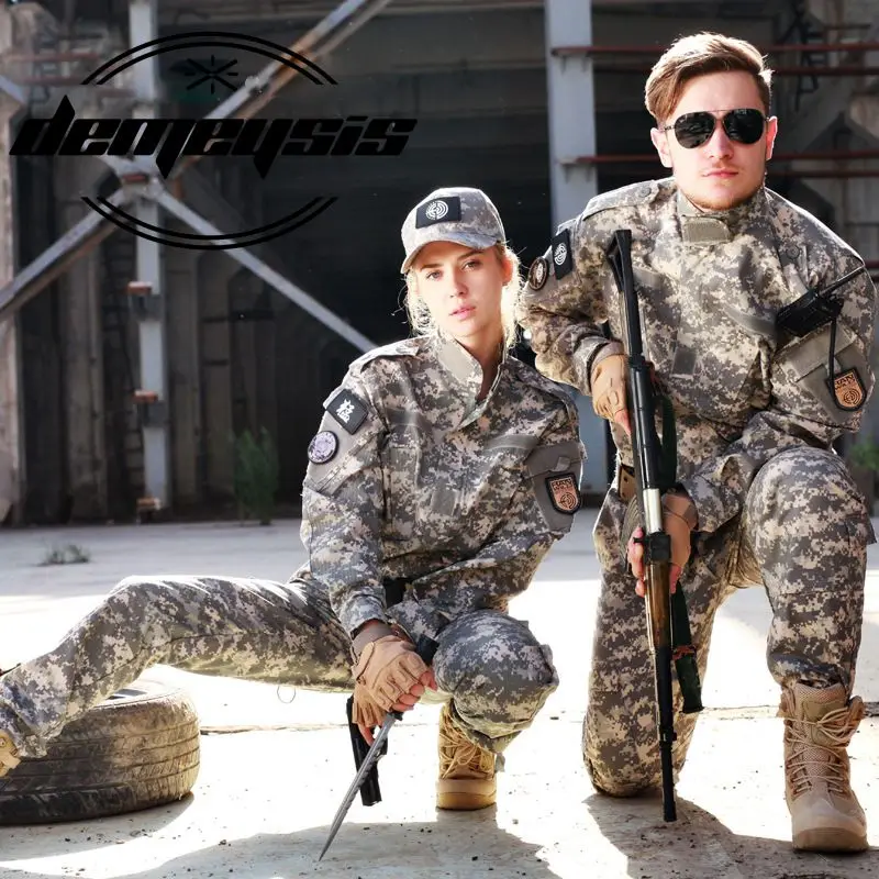 Лесная Тактическая Военная Униформа армейская Militar мужская одежда CS боевая униформа камуфляжная охотничья одежда куртка+ брюки