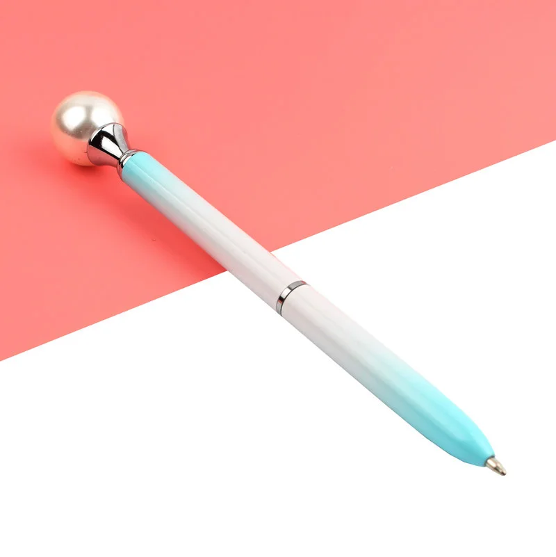 15 шт./лот, цветная перламутровая металлическая шариковая ручка, 15 цветов, Kawaii queen's crutch, шариковая ручка для школьных принадлежностей, boligrafos, ручки унисекс - Цвет: 15PCS Gradient