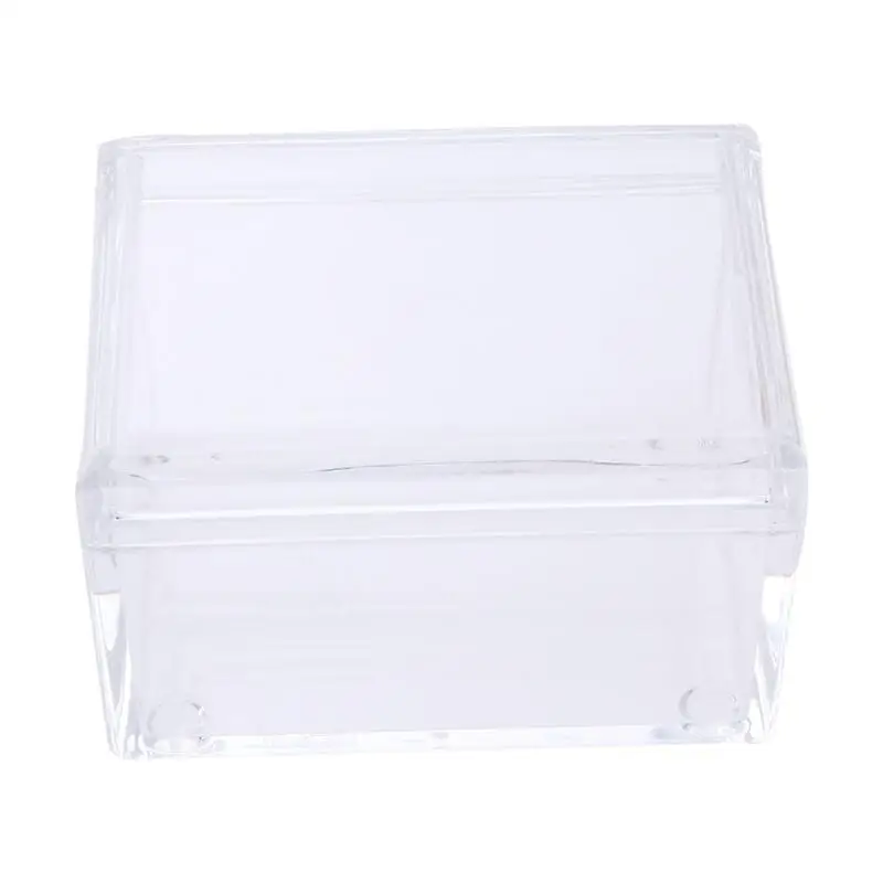 OUNONA прозрачный акриловый контейнер для хранения чайных пакетиков коробка для хранения с крышкой коробка для чайных пакетиков держатель для кухонного хранения Органайзер