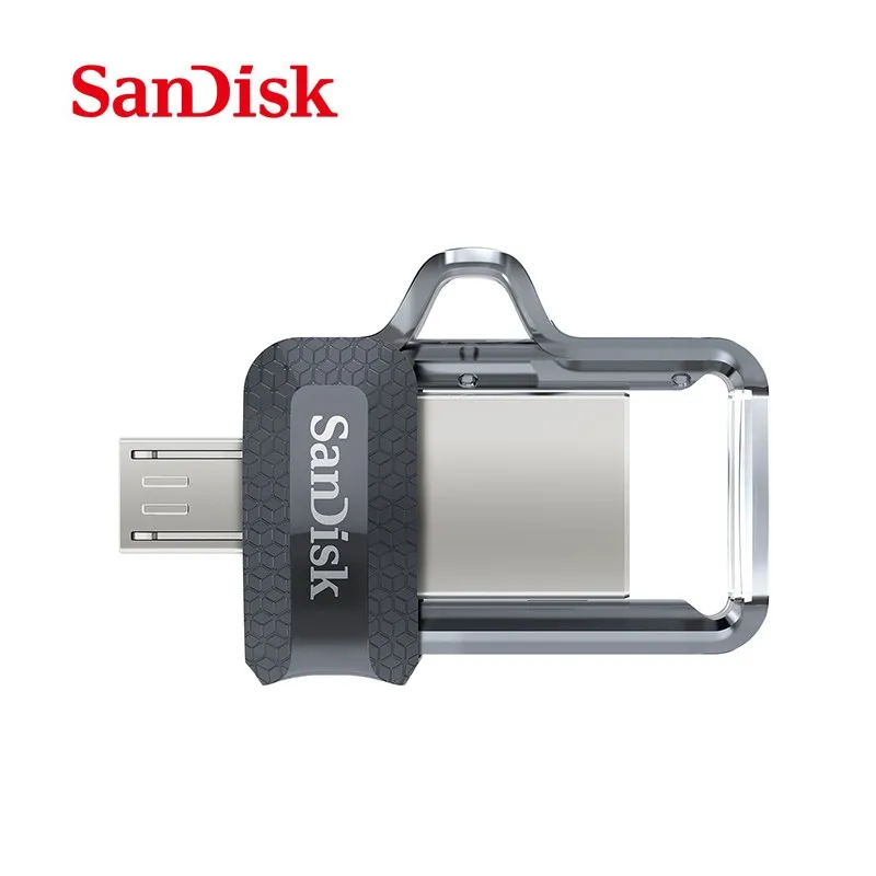 SanDisk двойной OTG usb флеш-накопитель DD3 130 Мб/с 16 ГБ 32 ГБ 64 Гб 128 ГБ USB 3,0 флеш-накопитель для Android телефона/Компьютерная флешка