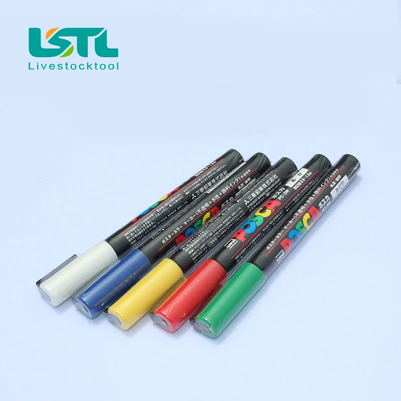 

Beekeeping Queen Bee Marking Pen 5 Colors Yellow/blue/red/white/green Bee Marker For Identification Beekeeping Equipmentd12