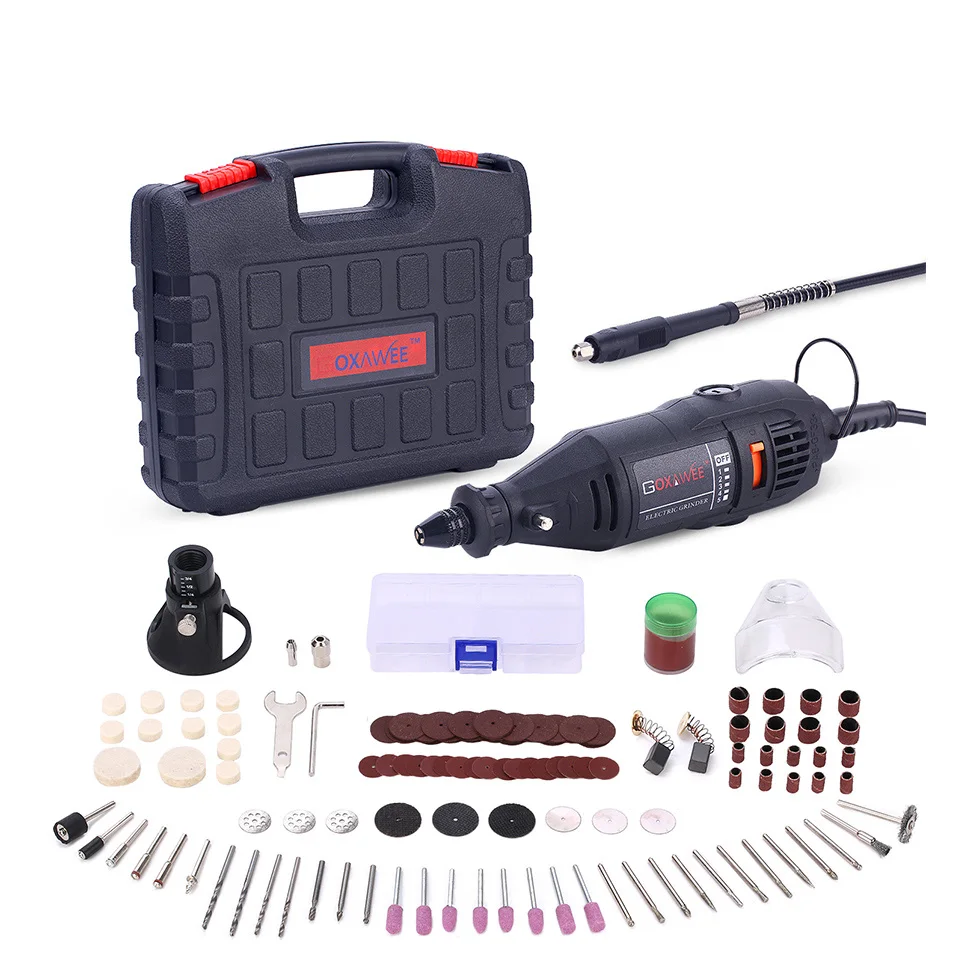 

Electric Mini Drill 220V Power Tools With 0.3-3.2mm Univrersal Chuck Shiled Rotary Tools Kit Set Electric Drill Wood Tool