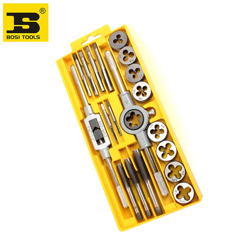 

BOSI 20pc thread tap and die set