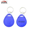 100pcs Blue RFID 125 khz EM4100 Key Tag Keyfobs Ring Chip Keytab TK4100 Tags 125khz Read Only ► Photo 2/5