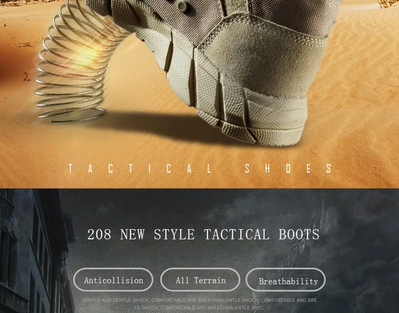 208 брендовые дезерты тактические военные ботинки мужские спецназ Рабочая Униформа защитная обувь армейские ботинки Zapatos ботильоны армейские женские ботинки