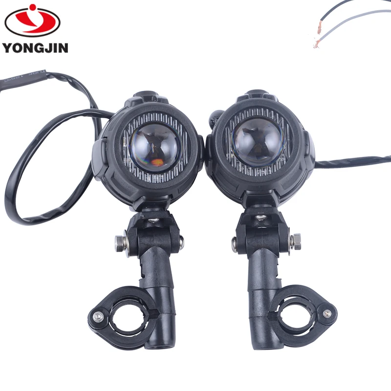 

2019 new spot beam LED Auxiliary Fog Light for Universal Motorcycle Driving Lamp 60W For BMW R1200GS/ADV/F800GS/F700GS/F650