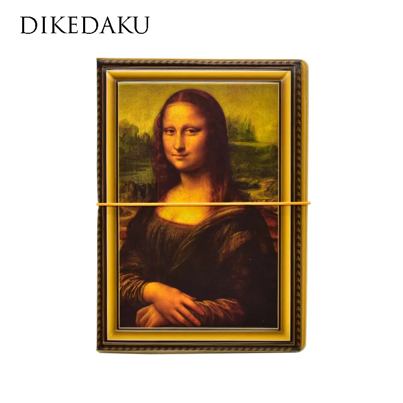 DIKEDAKU Mona Lisa Smile Дорожный Чехол для паспорта женщин Pvc String милый держатель