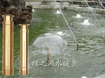 

Full copper 2 inch lifting type hemispherical fountain head mushroom head fountain water fountain
