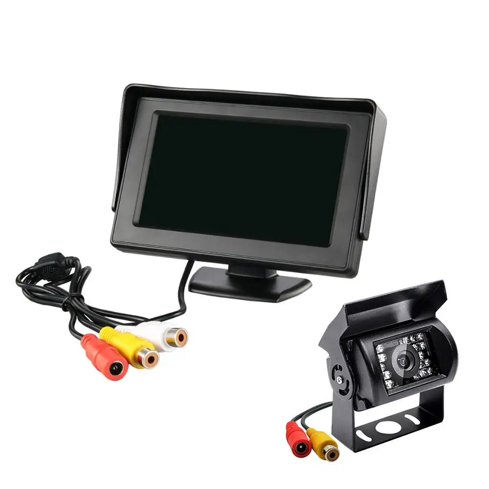 

2.4G Signal Receiving And Transmitting Hd Camera 4.3inch Wireless Rear View Camera Wireless Rear Reversing Radar