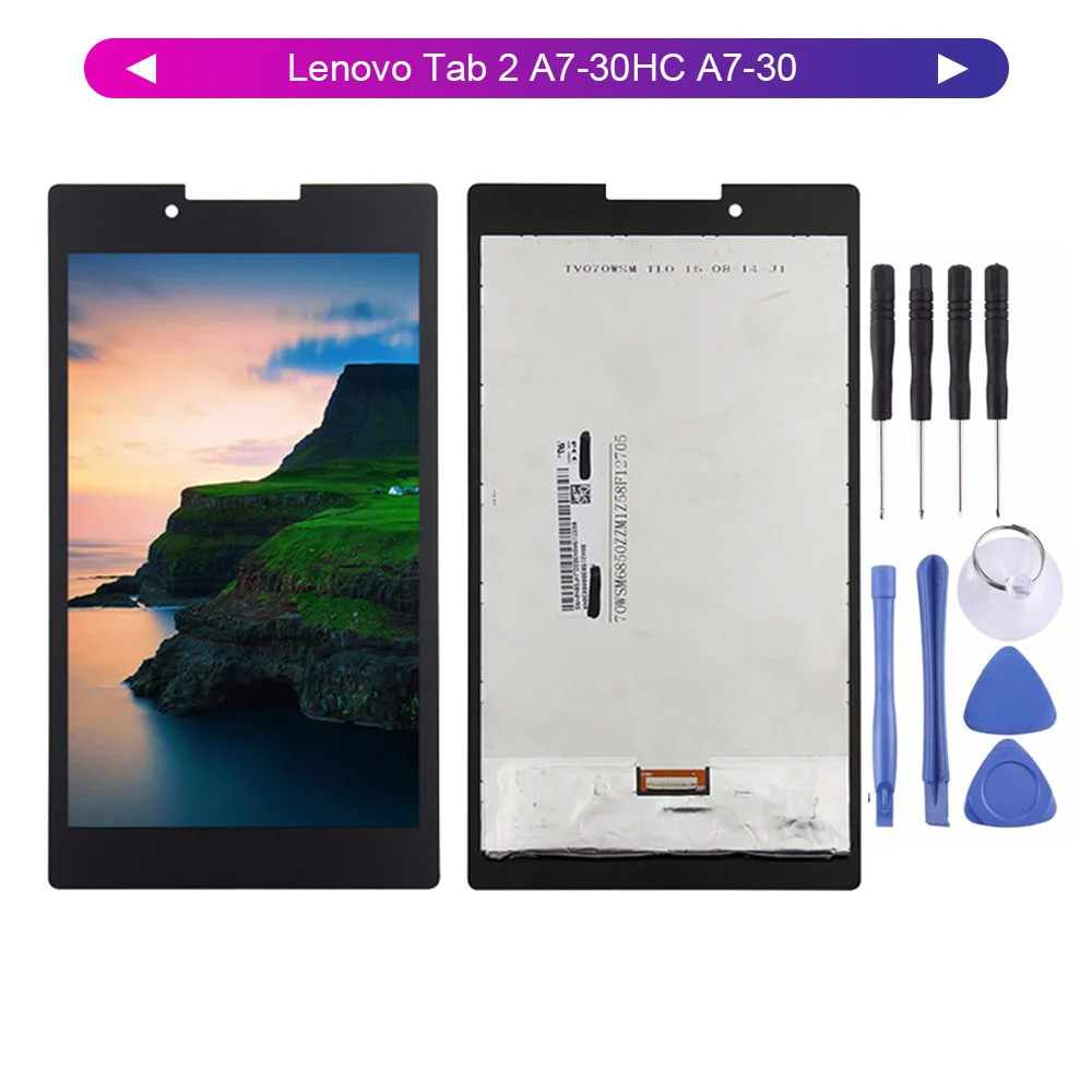For Lenovo Tab 2 A7 30HC A7 30 LCD Display Screen Digitizer Touch Panel