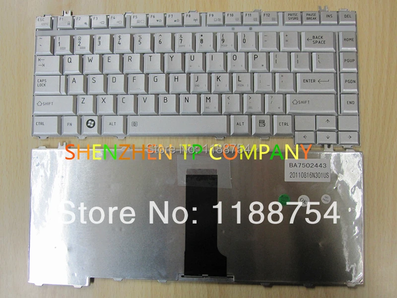 Клавиатура для ноутбука Toshiba A200 A205 A210 A215 A300 A305 M200 M205 M300 L300 L305 версия США