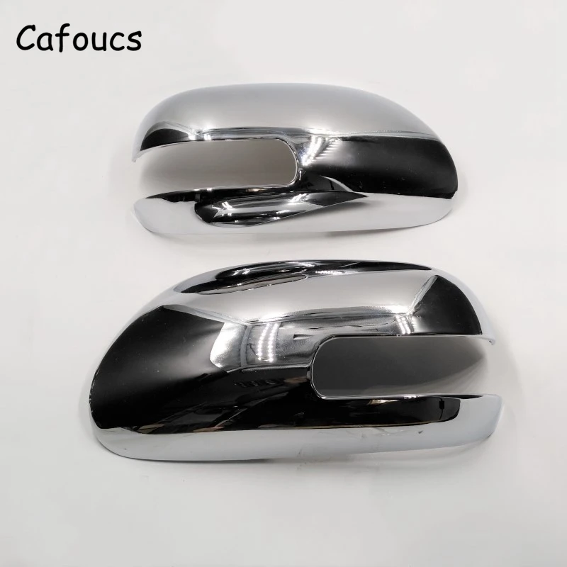 

Cafoucs For Toyota Cmary 2006 2007 2008 2009 2010 2011 Chrome Rearview Mirror Trim Decoration Sticker Cover