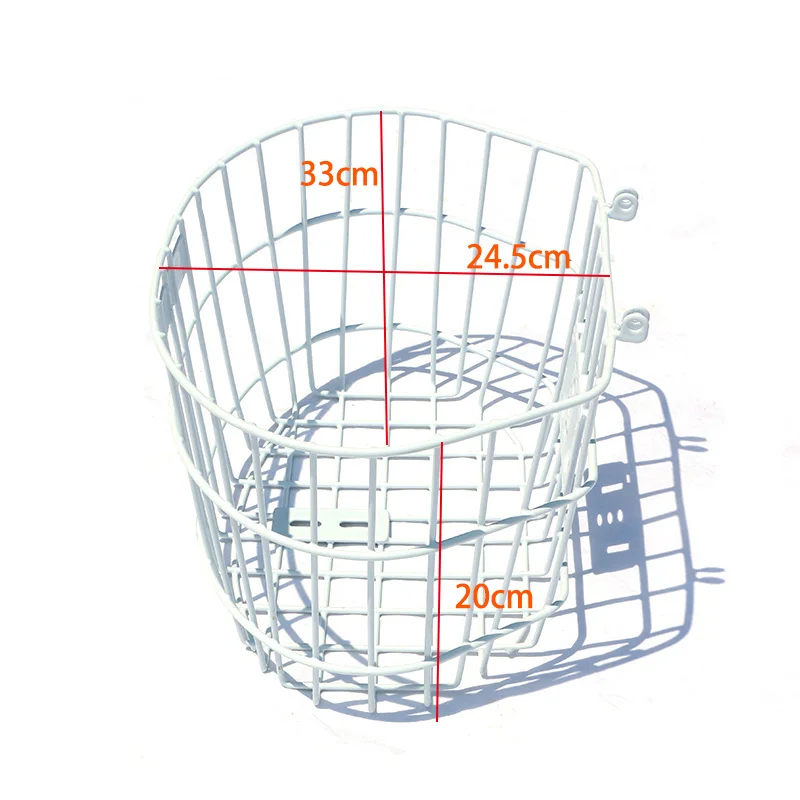 Металлическая велосипедная корзина с крышкой, велосипедная переноска, сумка для багажа, городской велосипед, передняя корзина, аксессуары, железный корпус, сумка для женщин