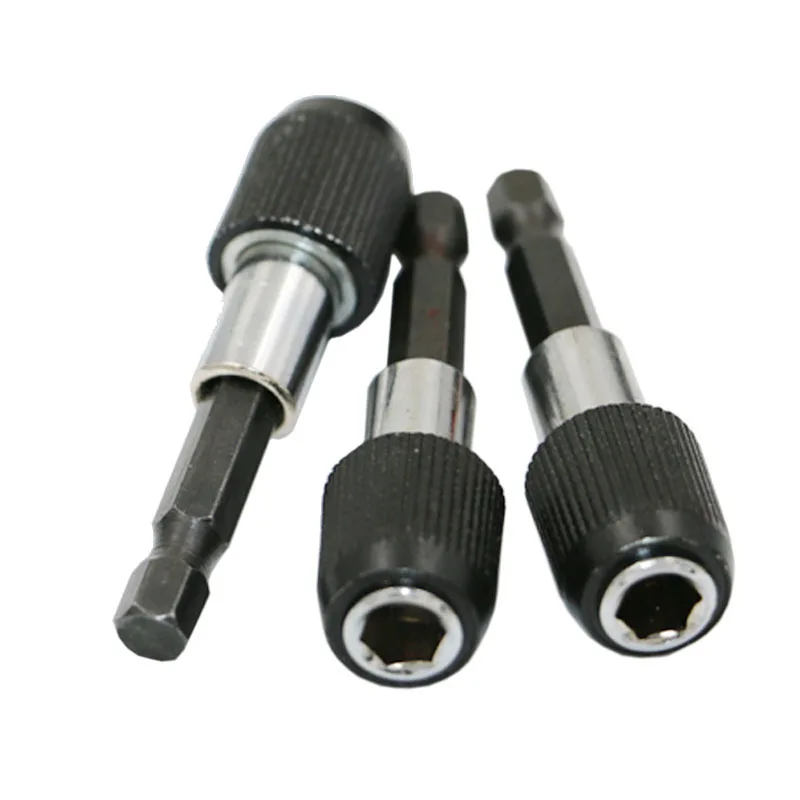 

6.35mm Hex Shank Quick Release Self-locking Post Extension Rods Tools