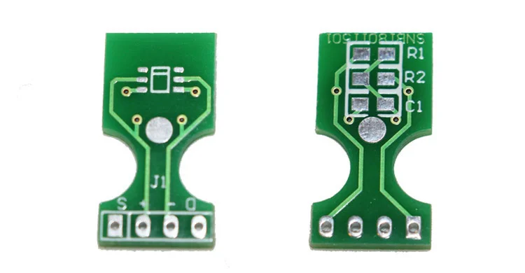 6 шт. SHT10, SHT20, SHT75 чип Датчик температуры и влажности небольшая плата термометр плата сварочная маленькая пластина пустая печатная плата