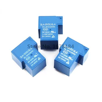 

50PCS/lot Power relays SLA-05VDC-SL-A SLA-12VDC-SL-A SLA-24VDC-SL-A SLA-09VDC-SL-A 5V 12V 24V 09V 30A 5PIN T90