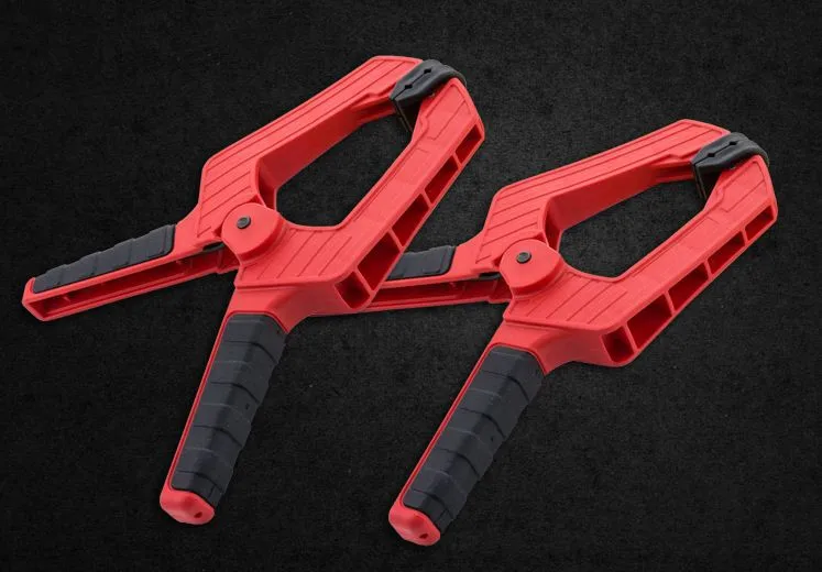 2pcs/lot 6"(Mouth clamp diameter75mm) Spring Clamps Large Clamping Range Strong Clamping Force