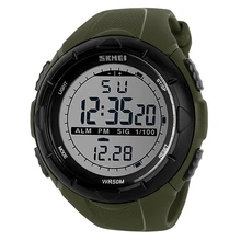 Losida Men Climbing Sports Digital Wristwatches Big Dial Military Watches Alarm G Style Shock Resistant Waterproof