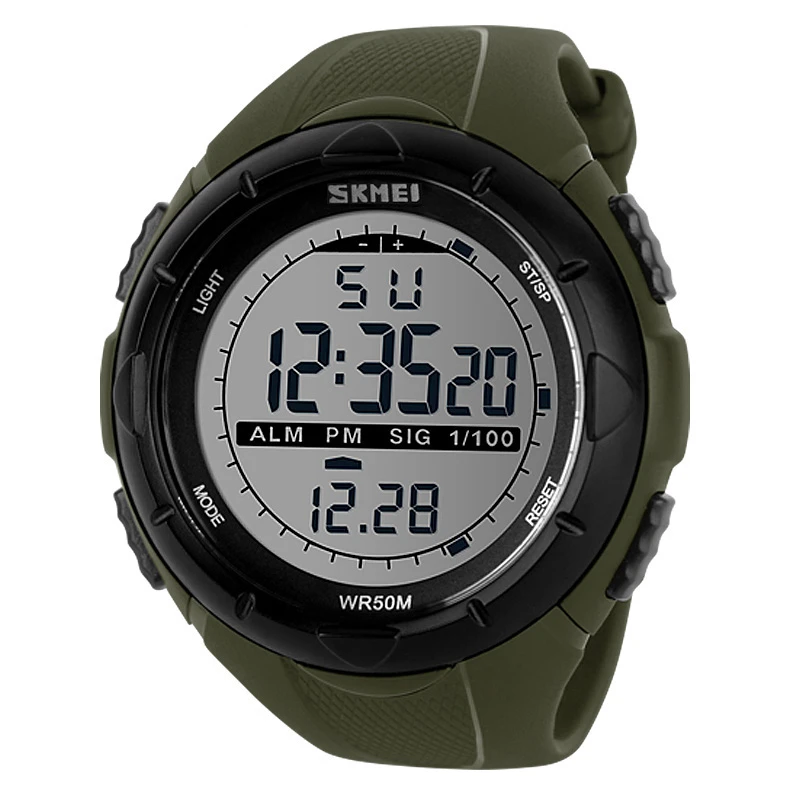 Losida Men Climbing Sports Digital Wristwatches Big Dial Military font b Watches b font Alarm G