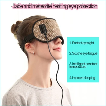 

Korea tourmaline germanium thermal eye mask health electric heating therapy eye care traveling facial face sleep mask