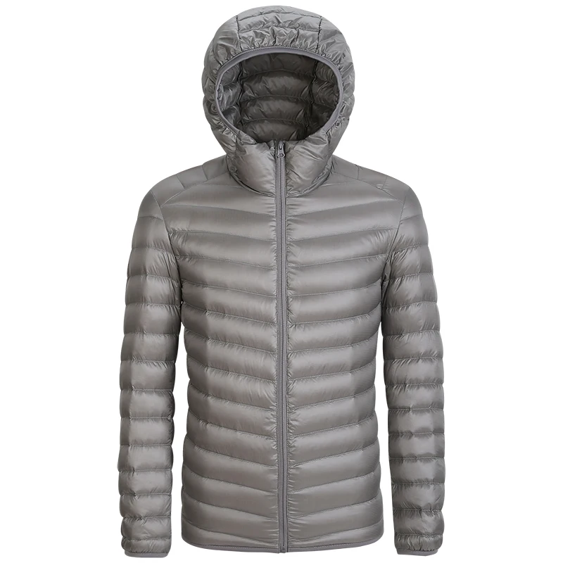 Jacket Men Winter Ultralight 90% White Duck Down Jacket Duck Down Coat Waterproof Parkas Outerwear MA175