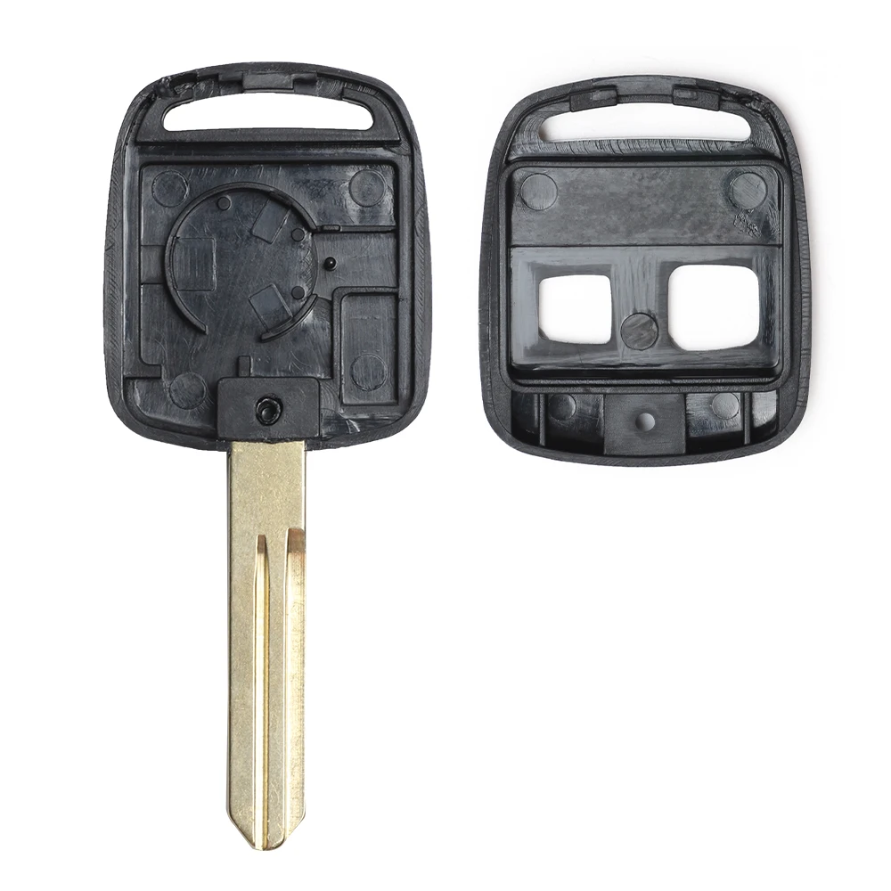 KEYECU 10X сменный дистанционный чехол для ключей Fob 2 кнопки Subaru Legacy Forester Impreza Outback 2000
