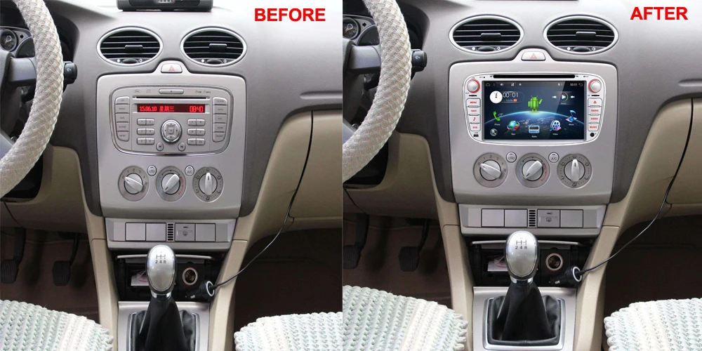 Excellent car multimedia player for Ford  focus Mondeo S-max smax Kuga c-max wifi BT 3/4G RDS USB ANDROID 7.1 2 DIN CAR DVD GPS Octa Core 23