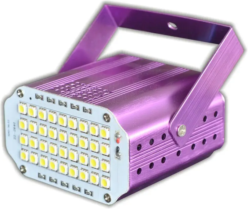 Cheap Price 10XLOT Mini Led Strobe Light 36Pcs LED SMD 5050 Strobe