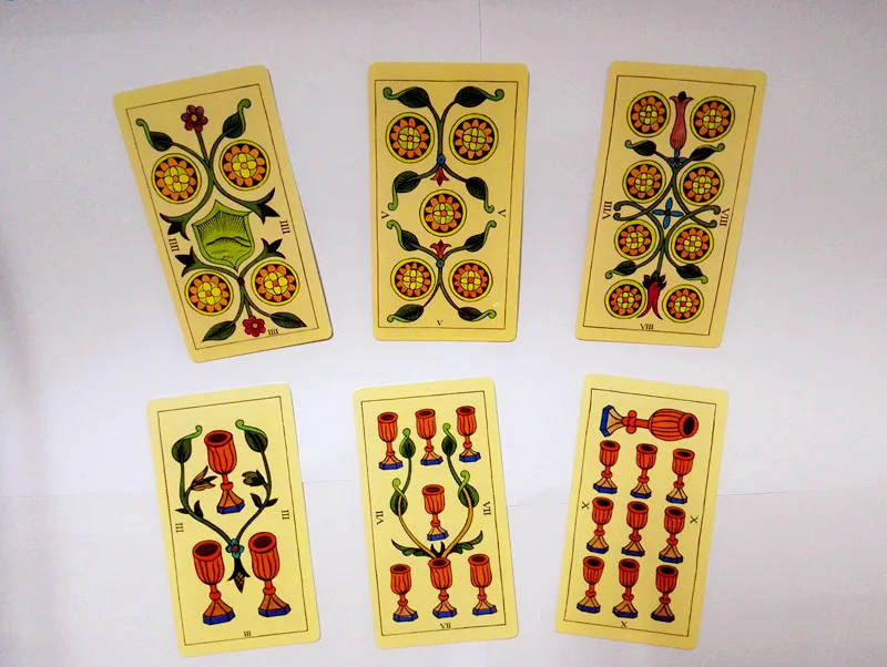 Новая испанская настольная игра, карты Таро высокого качества бумажные карты игры английский/французский/испанский инструкции для астролога 78 карт 110 мм* 61 мм