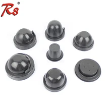 Car Head Lamp Retrofitting Soft Rubber Waterproof Dustproof Cap Cover For HID or LED Headlight Installation 2PCS 100mm 90mm 80mm