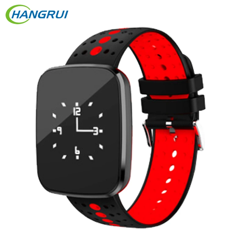 

Hangrui IP67 Waterproof Smart Band V6 Fitness Tracker Bracelet Sports Wristband With Heart Rate Blood Pressure Monitor Pedometer