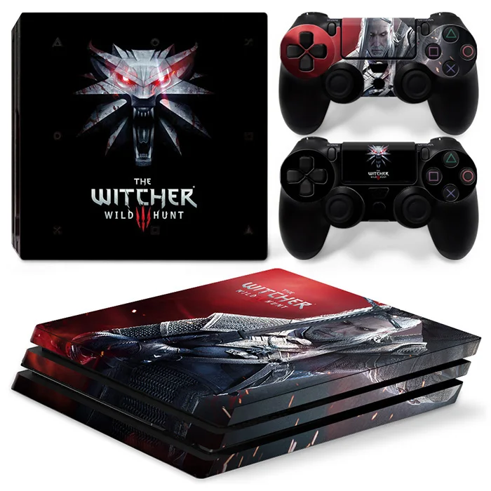 Виниловые наклейки на кожу для sony PS4 Pro консоли и 2 контроллеры наклейки игровых аксессуаров кожи Стикеры - Цвет: TN-P4PRO-1082