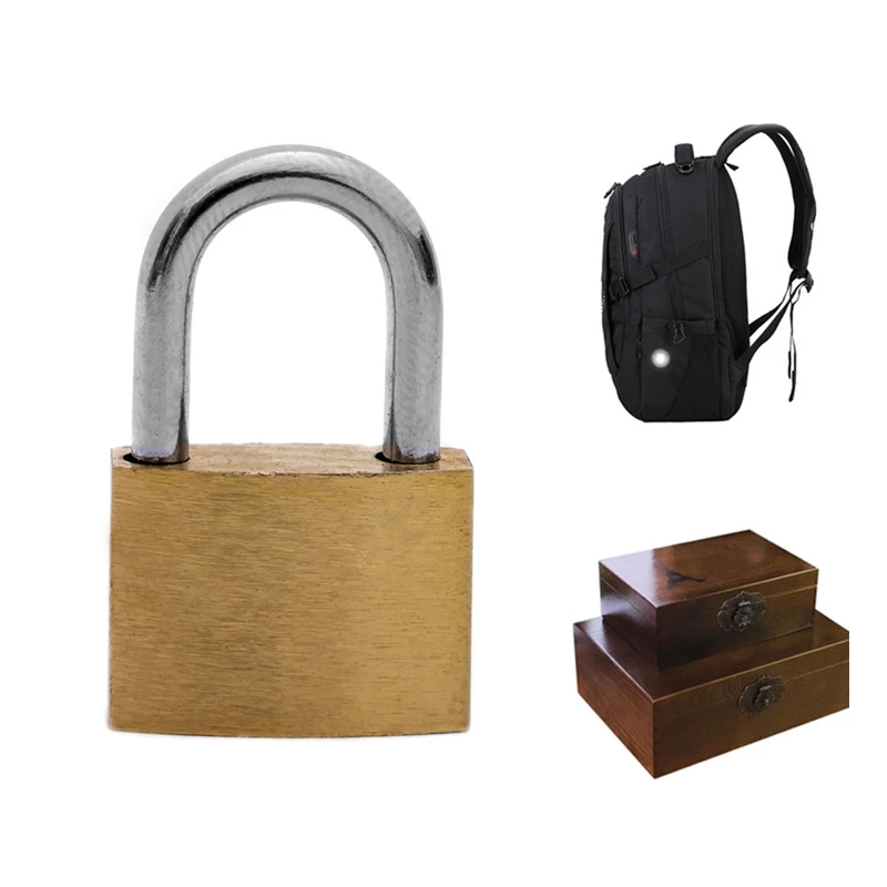 20MM Small Copper Lock Luggage Case Padlock Box case lock mini lock lovers lock