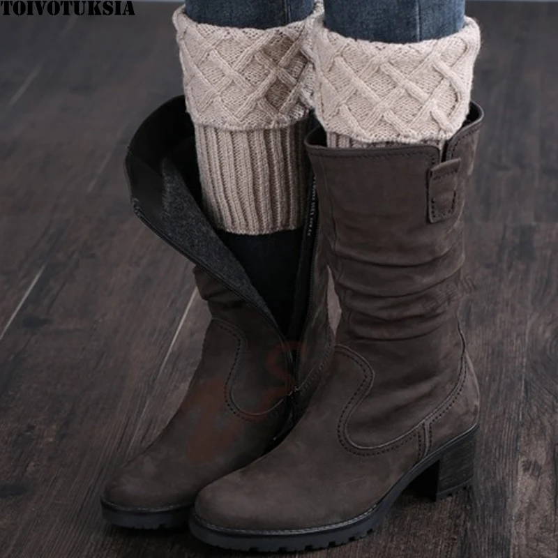 

Gaiters Crochet Knit Boot Cuffs Boot Socks Crochet Free Patterns Thermal Boot Covers Short Leg Warmers