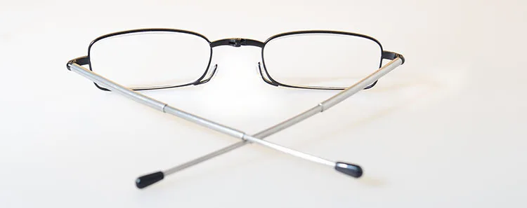 Германия импортировала из нержавеющей стали складной дальнозоркостью очки для чтения ультра-легкий смолы покрытие линз HC Анти-усталость