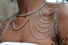 NEW ARRIVALS WOMEN FASHION BODY CHAINS SHOULDER JEWELRY DIFFERENT STYLES SHOULDER CHAINS JEWELRY 3 COLORS ► Photo 3/6