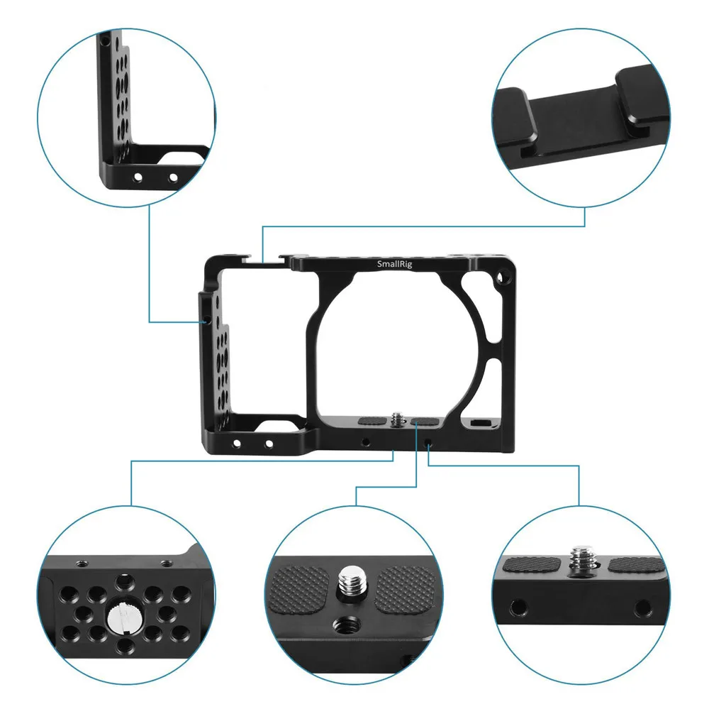 Клетка для камеры SmallRig для sony A6000/A6300/A6500 ILCE-6000/ILCE-6300/ILCE-A6500/Nex-7 сотовый 1661