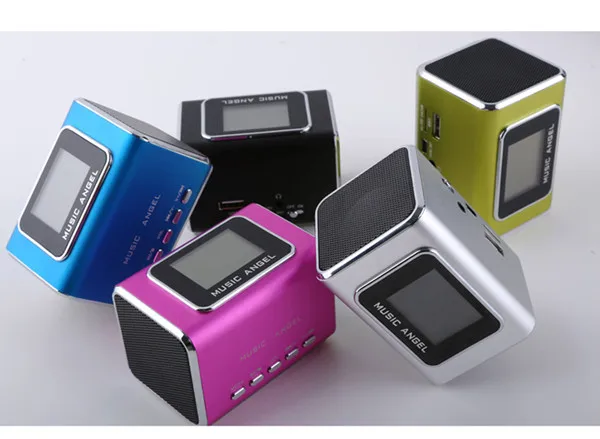 Origianl Music Angel JH MD05X Портативная USB TF карта мини колонки с fm радио линией в Mp3 PC