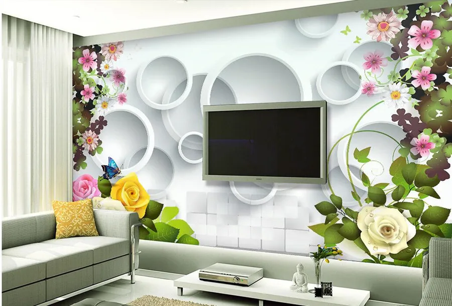 Online kaufen groÃhandel schöne häuser tapete aus china ... Schöne wandbilder schlafzimmer