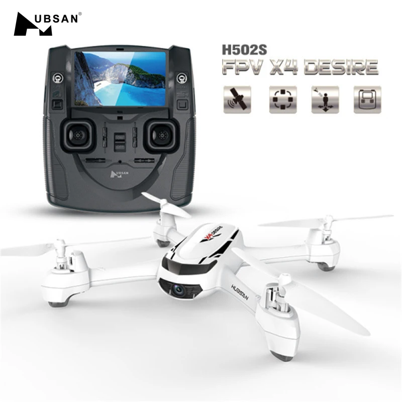 Hubsan H502S X4 5,8G FPV с камерой HD 720P gps высота один ключ возврат Безголовый режим RC Квадрокоптер автоматическое позиционирование