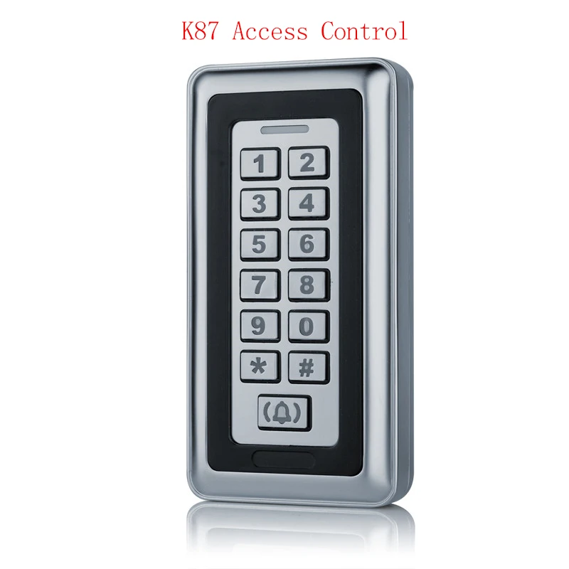 K81~ K88 IP 65 Водонепроницаемая металлическая система контроля доступа RFID 125 кГц карта с 8000 картой пользователей для дверного замка система безопасности входа - Цвет: K87