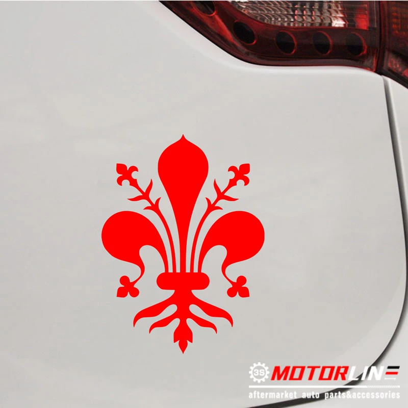 

Coat of Arms of Florence Firenze Italy Decal Sticker Car Vinyl pick size color no bkgrd