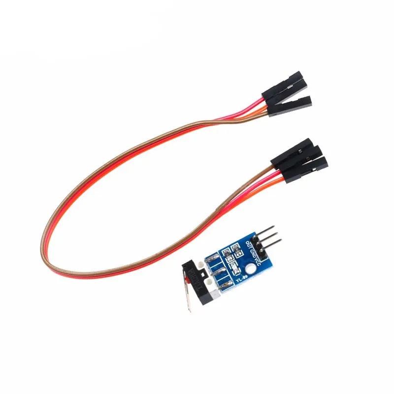 Модуль переключателя удара с датчиком столкновений для Arduino кабелем Dupont 1