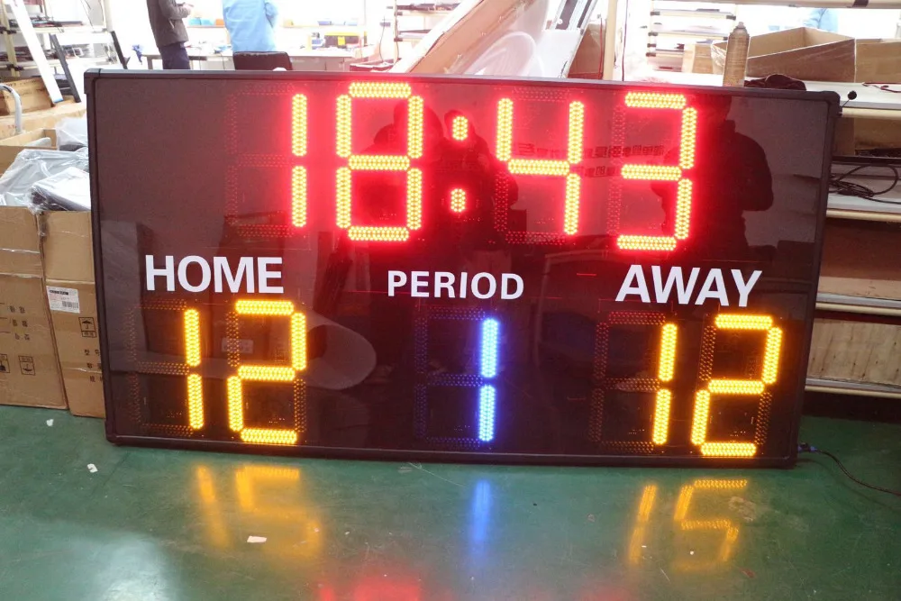 [Ganxin] Super large led digital scoreboard for sports electronic