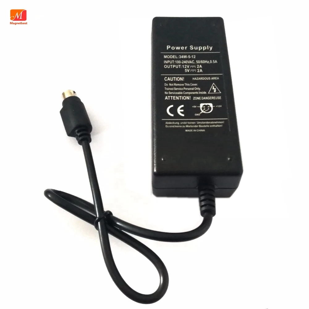 100 V-240 V AC в DC 12V 2A 5V 2A 4pin адаптер зарядное устройство для корпуса HDD чехол источник питания 4 pin 2000mA