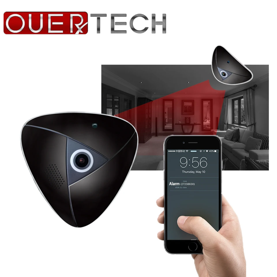  Ouertech 3MP Hd Wifi Della Macchina Fotografica Baby Monitor Intercom Semplice Connessione Senza Fi