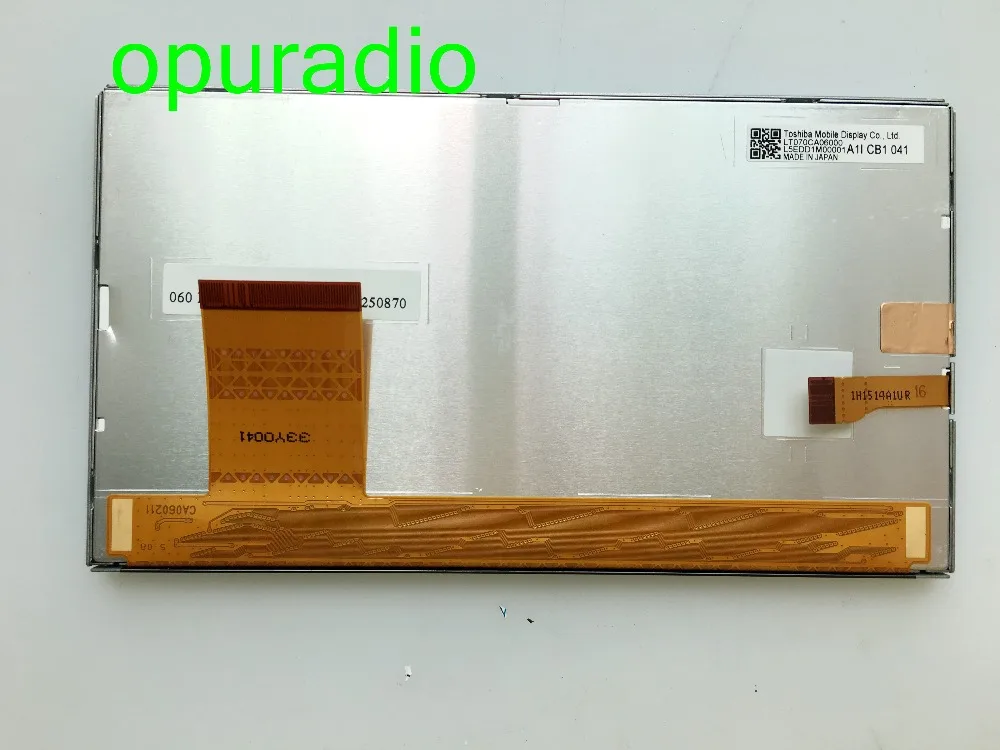 Абсолютно toshba 7 дюймов TFT ЖК-дисплей дисплей LT070CA06000 ЖК-дисплей экран для автомобиля gps навигации Аудио ЖК-дисплей мониторов