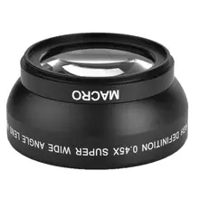 52mm 0.45x Wide Angle Lens For Canon For Nikon For Sony