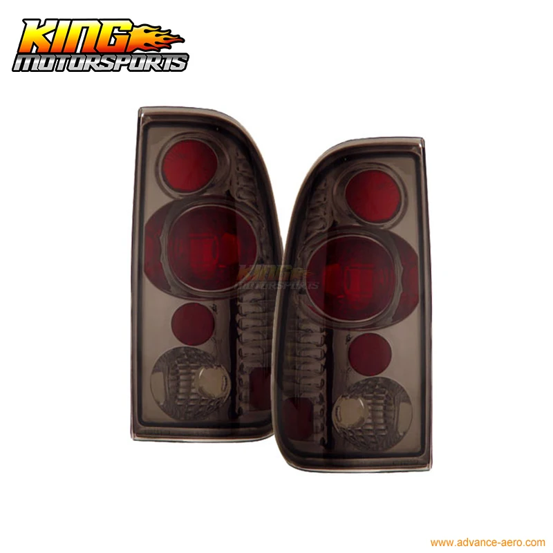 

For 1997-2003 Ford F-150 F-Series Tail Lights Version 2 Smoke USA Domestic Free Shipping