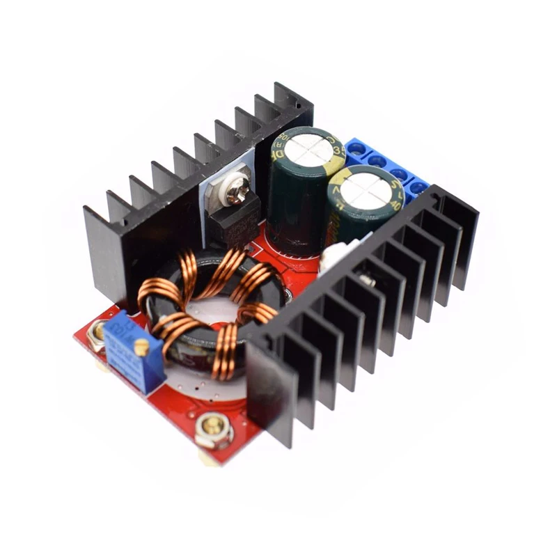 

1pcs 150W Boost Converter DC to DC 10-32V to 12-35V Step Up Voltage Charger Module